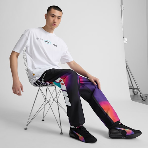Mercedes-AMG Petronas F1 Team x Mad Dog Jones Men's Graphic Tee I, PUMA White, extralarge
