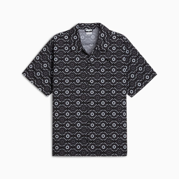 CLASSICS Relaxed Fit Woven shirt, PUMA Black, extralarge-IND