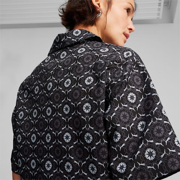 CLASSICS Short Sleeve Woven Shirt, PUMA Black, extralarge-IND