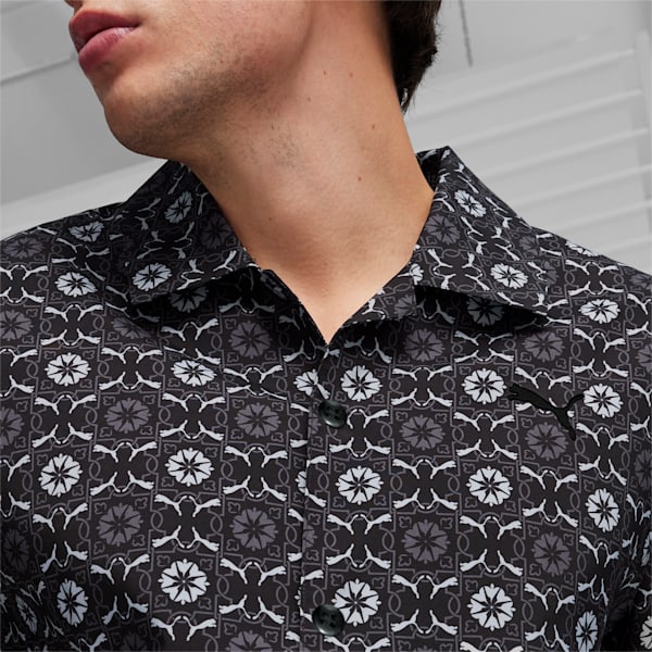 CLASSICS Short Sleeve Woven Shirt, PUMA Black, extralarge-IND