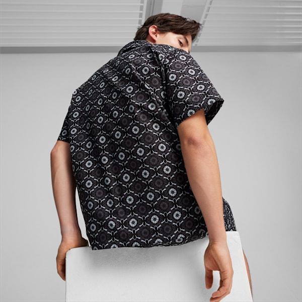 CLASSICS Relaxed Fit Woven shirt, PUMA Black, extralarge-IND