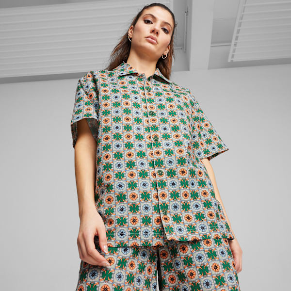 CLASSICS Relaxed Fit Woven shirt, Archive Green, extralarge-IND