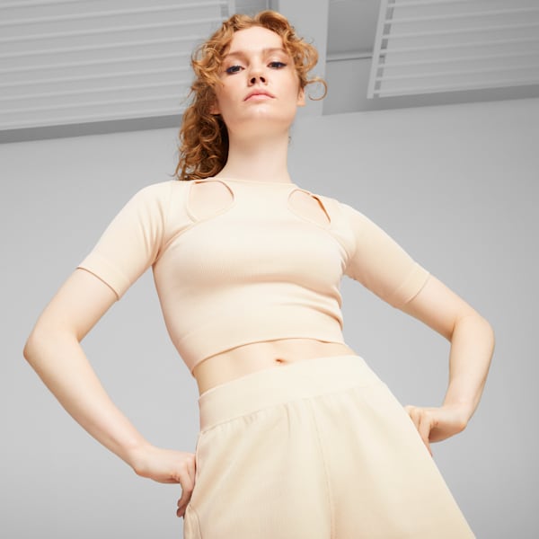 Camiseta DARE TO MUTED MOTION para mujer, Sugared Almond, extralarge
