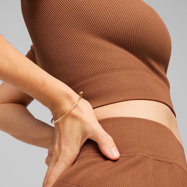 Camiseta DARE TO MUTED MOTION para mujer, Brown Mushroom, extralarge