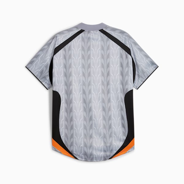 Maillot de soccer à imprimé intégral PUMA pour homme, Silver Mist, extralarge