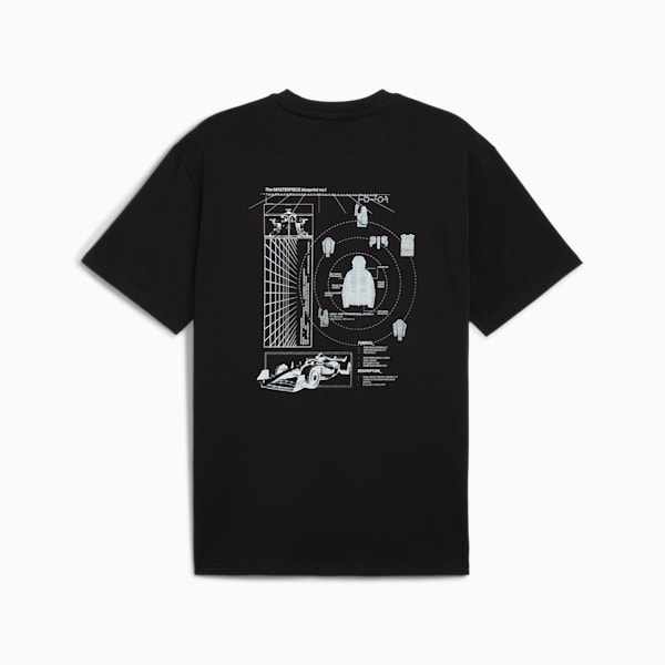 PUMA x MAPF1 x RÆBURN Graphic Men's Relaxed Fit Motorsport Tee, PUMA Black, extralarge-IND