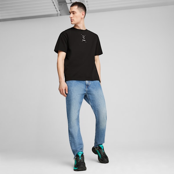PUMA x MAPF1 x RÆBURN Graphic Men's Relaxed Fit Motorsport Tee, PUMA Black, extralarge-IND