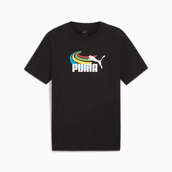 GRAPHICS Summer Sports Men's T-shirt, PUMA Black, extralarge-IND
