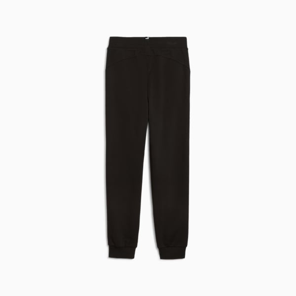 ESS+ Logo Big Kids' Sweatpants, PUMA Black, extralarge