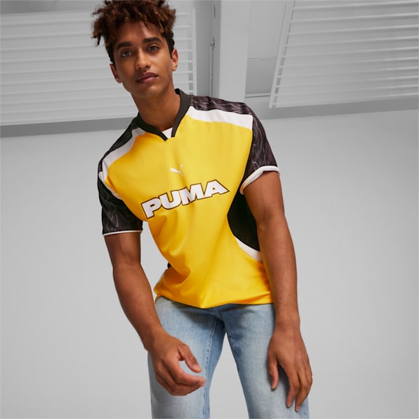 ユニセックス フットボール 半袖 Tシャツ 2, Pelé Yellow, extralarge-JPN