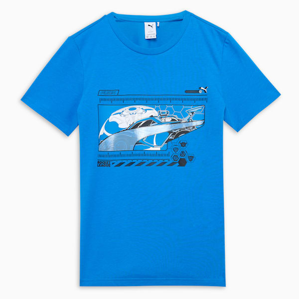 PUMA x ROCKET LEAGUE Youth Tee, Hyperlink Blue, extralarge-IND