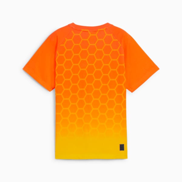 PUMA x ROCKET LEAGUE Youth All-Over Print Tee, Flame Flicker, extralarge