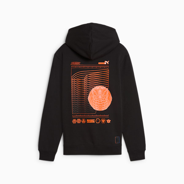 PUMA x ROCKET LEAGUE Big Kids' Hoodie, PUMA Black, extralarge