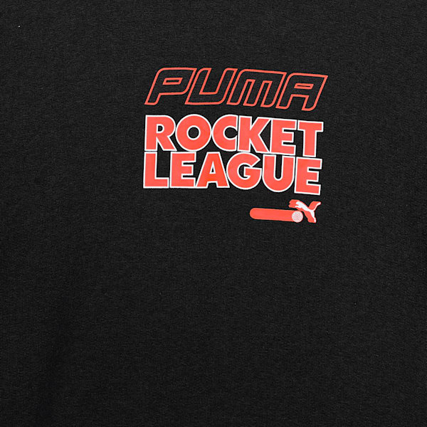PUMA x ROCKET LEAGUE Youth Relaxed Fit Hoodie, PUMA Black, extralarge-IND