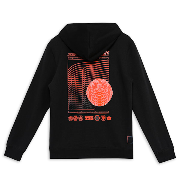 PUMA x ROCKET LEAGUE Youth Relaxed Fit Hoodie, PUMA Black, extralarge-IND