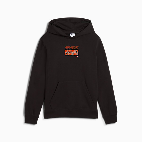 Chandail à capuchon PUMA x ROCKET LEAGUE Enfant et adolescent, PUMA Black, extralarge