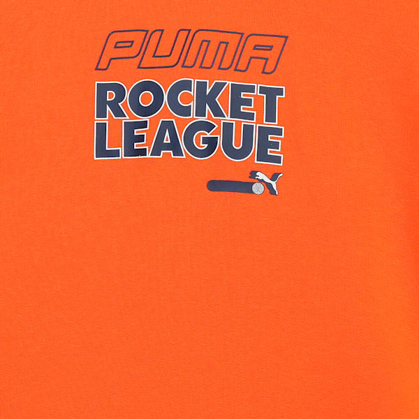 PUMA x ROCKET LEAGUE Youth Relaxed Fit Hoodie, Flame Flicker, extralarge-IND