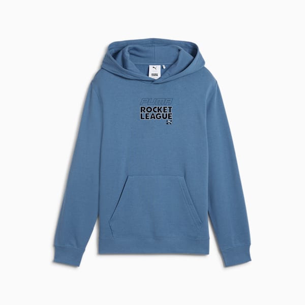 PUMA x ROCKET LEAGUE Big Kids' Hoodie, Blue Horizon, extralarge