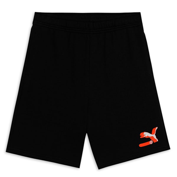 PUMA x ROCKET LEAGUE Youth Relaxed Fit Shorts, PUMA Black, extralarge-IND