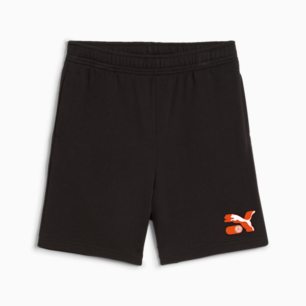 PUMA x ROCKET LEAGUE Big Kids' Shorts, PUMA Black, extralarge