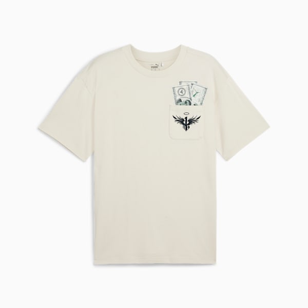PUMA x LAMELO BALL Bucks Men's Basketball Tee, Alpine Snow, extralarge