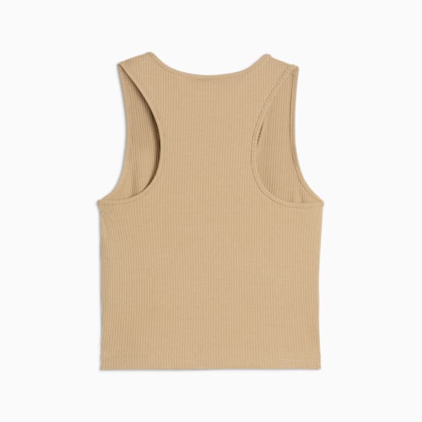 Camiseta DARE TO sin mangas MUTED MOTION para mujer, Prairie Tan, extralarge