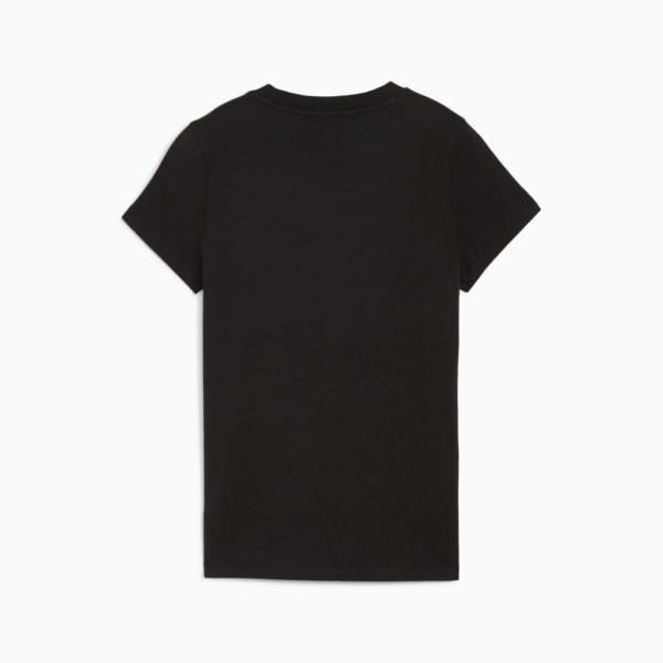 CLASSICS Logo Women's Tee, PUMA Black-Fresh Pear, extralarge