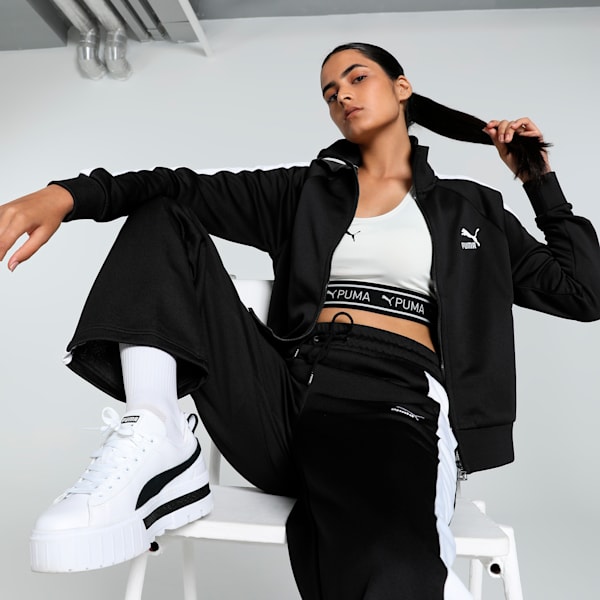 ICONIC T7 Women's Track Jacket, PUMA Black, extralarge-IND