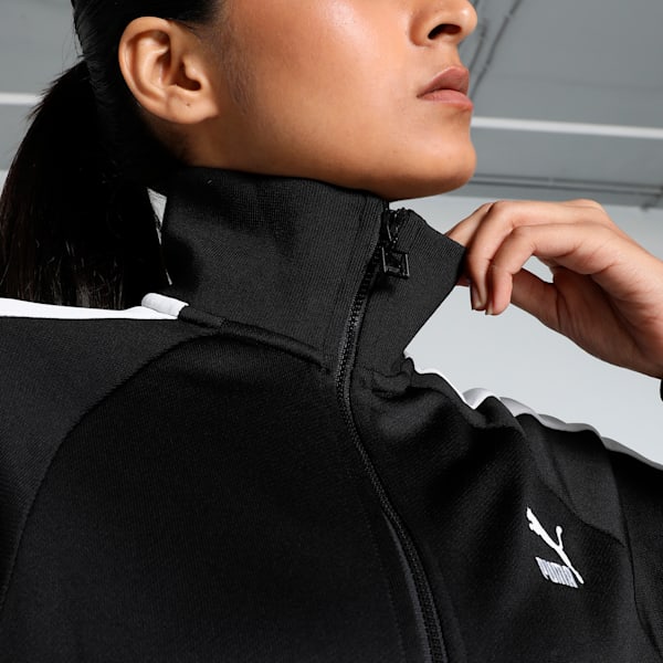 ICONIC T7 Women's Track Jacket, PUMA Black, extralarge-IND