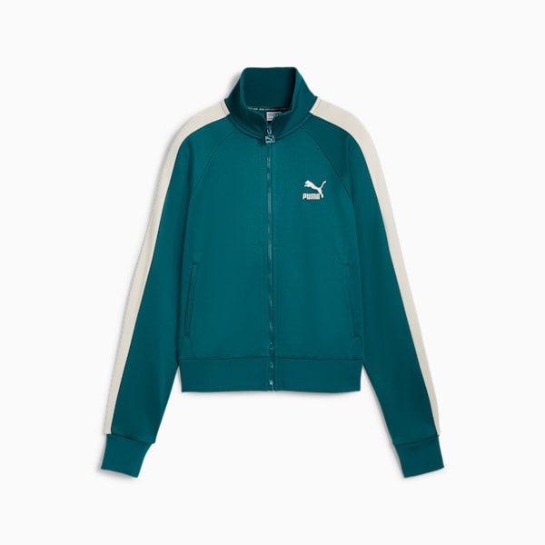 ICONIC Women's T7 Track Jacket, Cold Green, extralarge