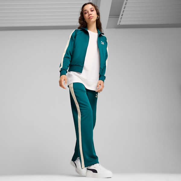 ICONIC Women's T7 Track Jacket, Cold Green, extralarge