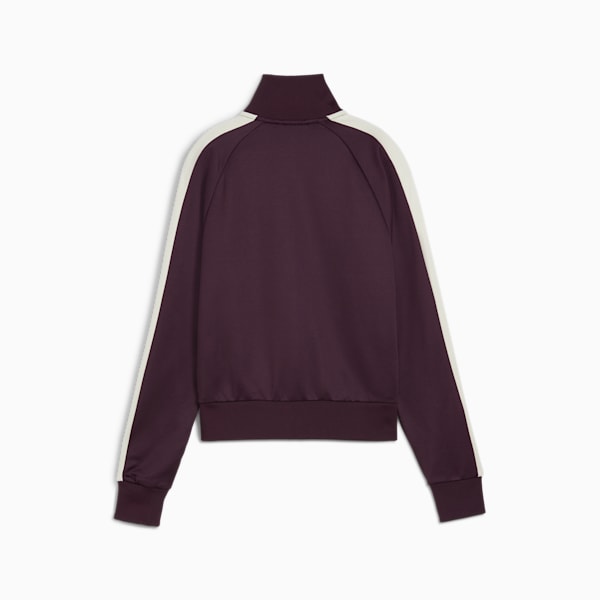 ICONIC Women's T7 Track Jacket, Midnight Plum, extralarge