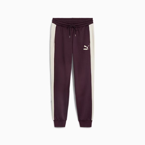 ICONIC T7 Women's Track Pants, Midnight Plum, extralarge