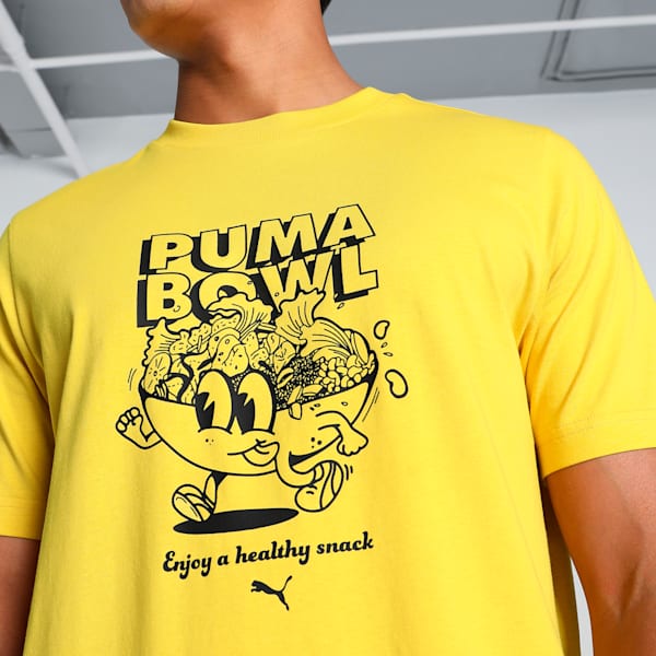 GRAPHICS PUMA Bowl Men's Tee, Fresh Pear, extralarge-IND
