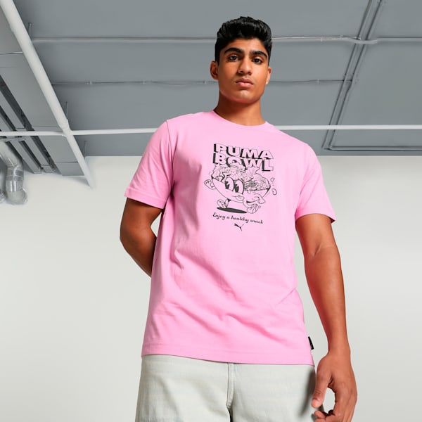 GRAPHICS Bowl Men's Tee, Mauved Out, extralarge-IND