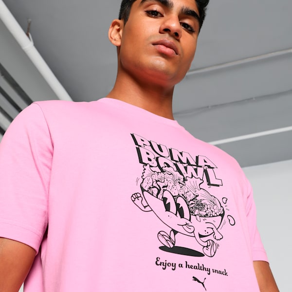 GRAPHICS Bowl Men's Tee, Mauved Out, extralarge-IND