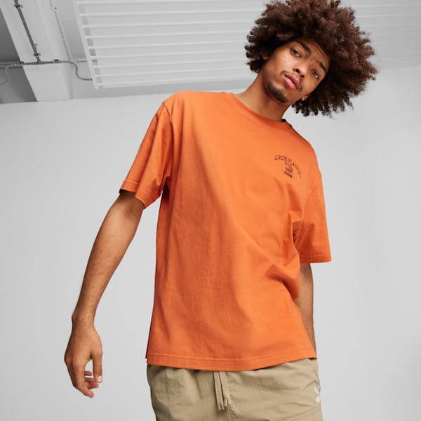 Playera Hombre GRAPHICS Grow Playful, Maple Syrup, extralarge