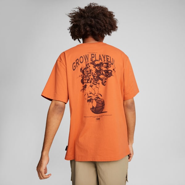 Playera Hombre GRAPHICS Grow Playful, Maple Syrup, extralarge