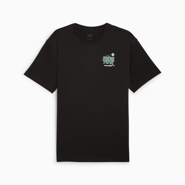 Graphics Super Puma T Shirt Men Black L