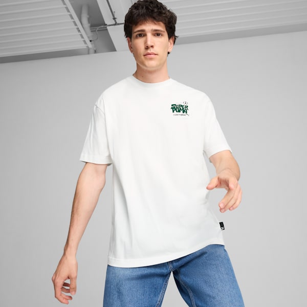 GRAPHICS Super PUMA Tee Men, PUMA White, extralarge