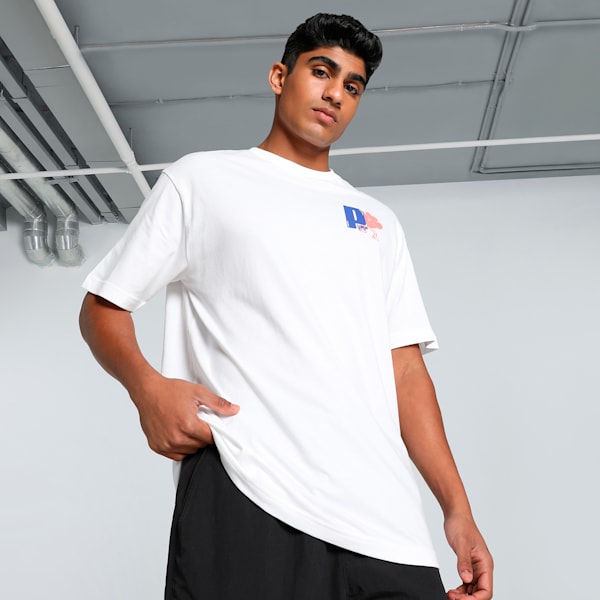 GRAPHICS Growth Relaxed Men's Relaxed Fit Tee, PUMA White, extralarge-IND