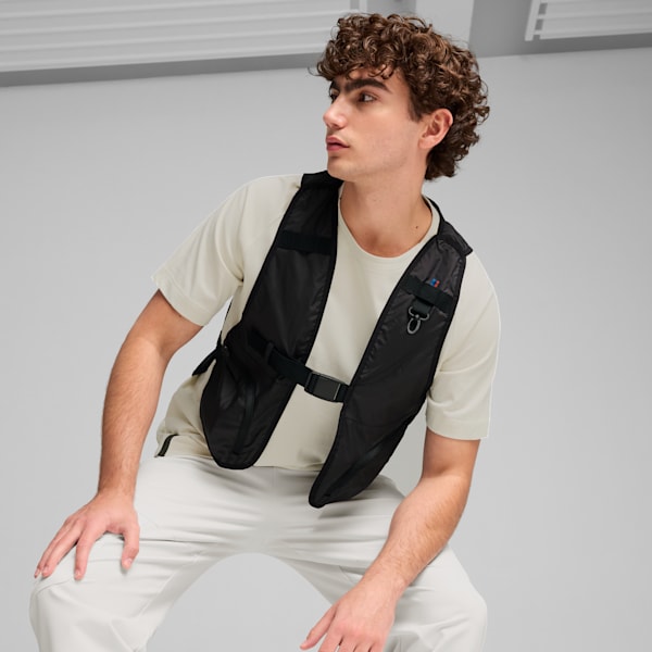 BMW M Motorsport Men's LIFE Vest, PUMA Black, extralarge