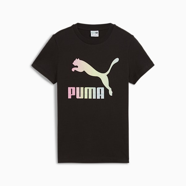CLASSICS Shiny Logo Big Kids' Tee | PUMA