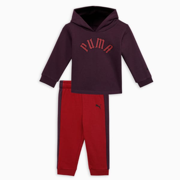 PLAY LOUD MINICATS Toddlers' Jogger Set, Midnight Plum, extralarge-IND