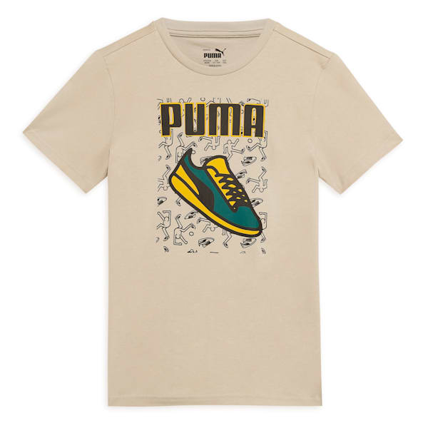 LOGO LAB Graphic Youth Tee, Desert Dust, extralarge-IND