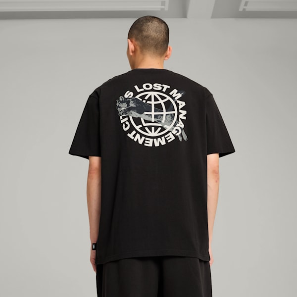 Playera Hombre PUMA x LMC, PUMA Black, extralarge