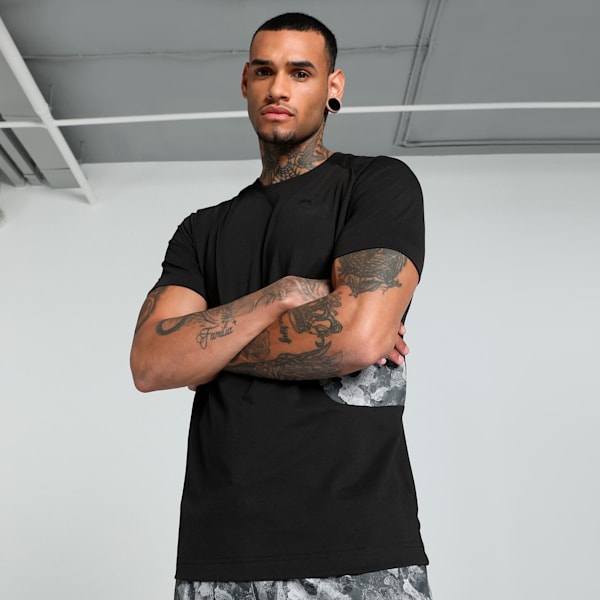 PUMATECH Pocket Men's Tee, PUMA Black, extralarge-IND