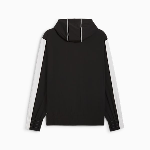 BMW M Motorsport Panelled Full-Zip Hoodie Men, PUMA Black, extralarge
