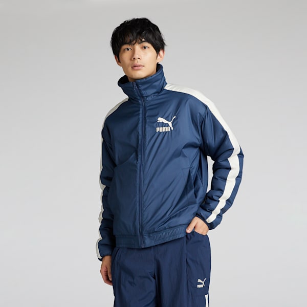 メンズ T7 リバーシブル ボア ジャケット, PUMA Black, extralarge-JPN