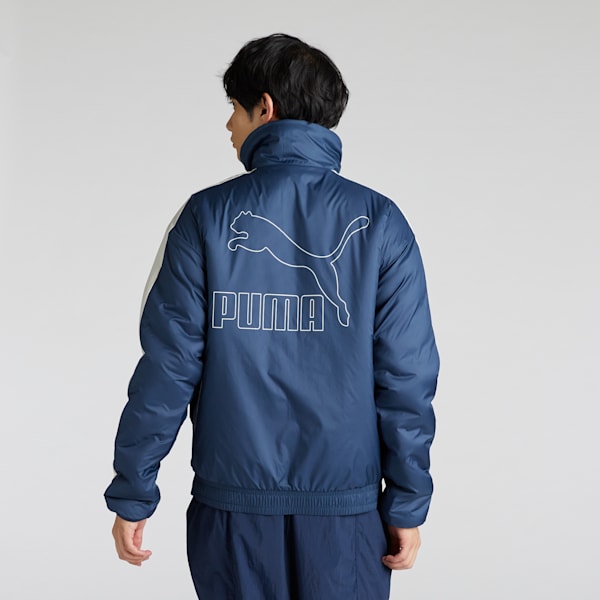メンズ T7 リバーシブル ボア ジャケット, PUMA Black, extralarge-JPN